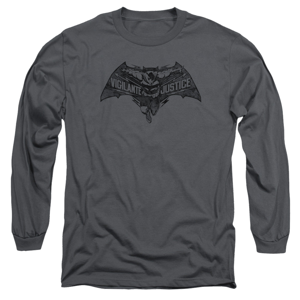 Batman v Superman Vigilante Justice - Men's Long Sleeve T-Shirt Style001