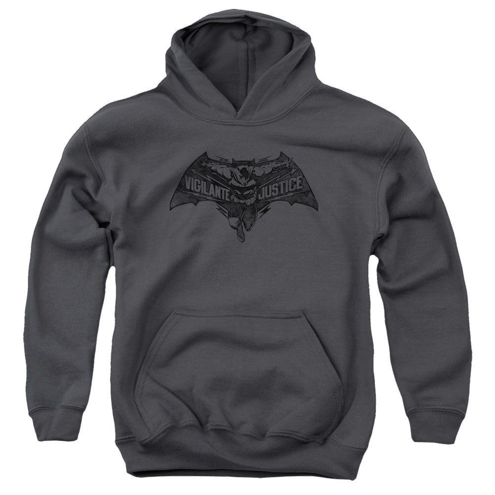 Batman v Superman Vigilante Justice - Youth Hoodie Style001