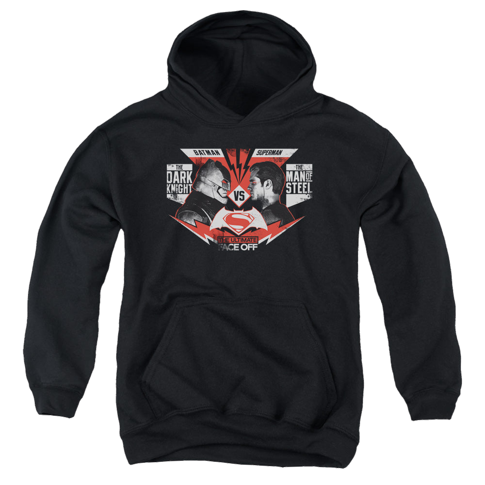 Batman v Superman Ultimate Face Off - Youth Hoodie