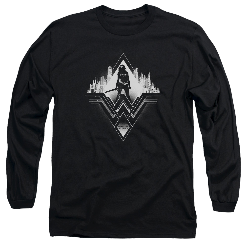 Batman v Superman City Warrior - Men's Long Sleeve T-Shirt Style001