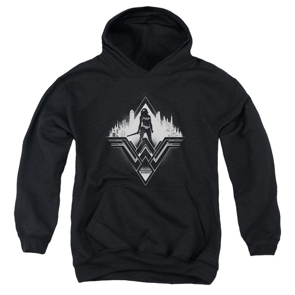 Batman v Superman City Warrior - Youth Hoodie Style001