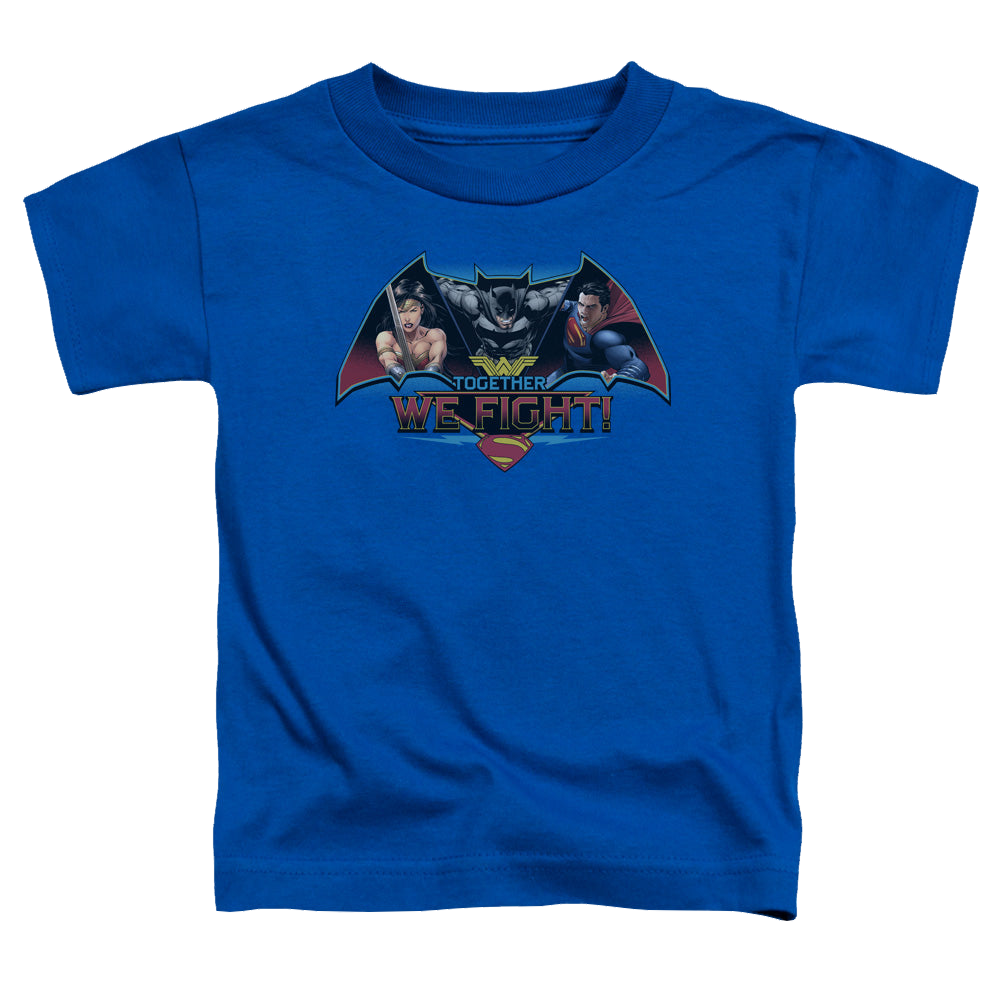Batman v Superman Together We Fight - Kid's T-Shirt