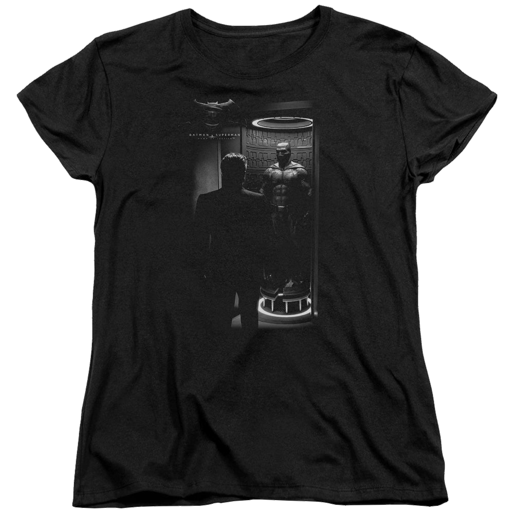 Batman v Superman Suit Up - Women's T-Shirt Style001