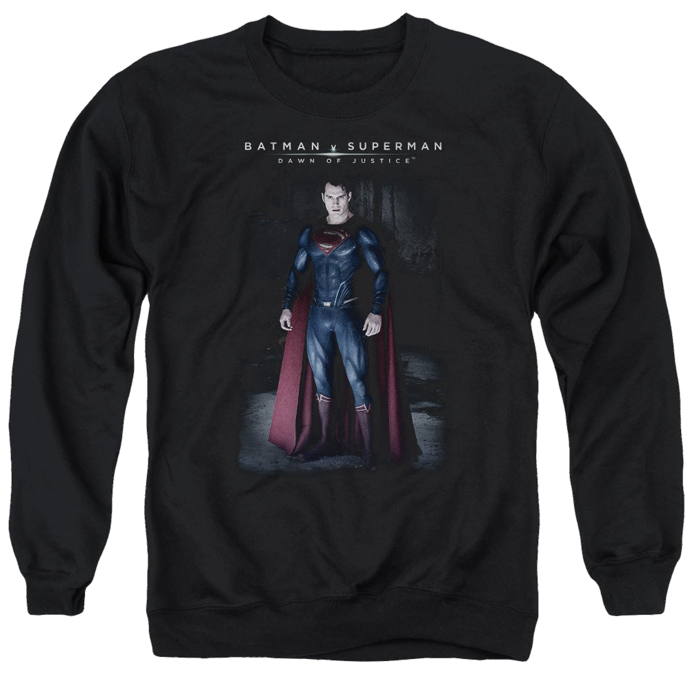 Batman v Superman Stand Tall - Men's Crewneck Sweatshirt