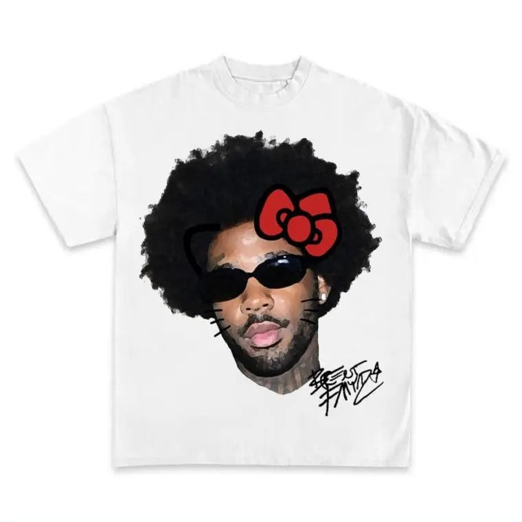 Brent Faiyazzz Kitty Cute Graphic Tee