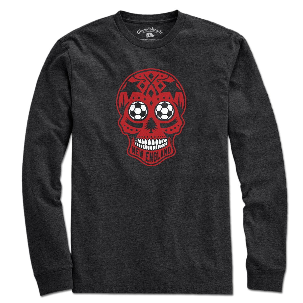 New England Soccer Dead Head T-Shirt