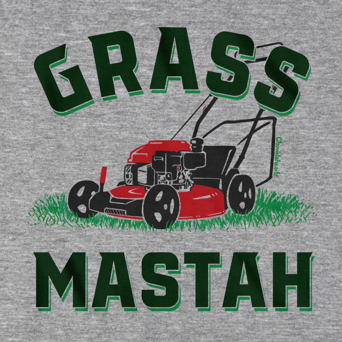 Grass Mastah Lawnmower T-Shirt