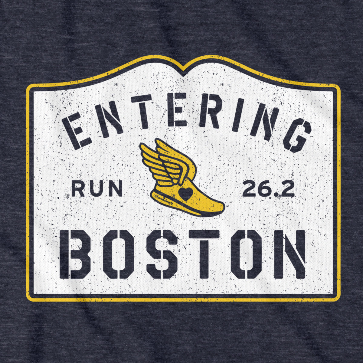 Entering Boston Run 26.2 T-Shirt