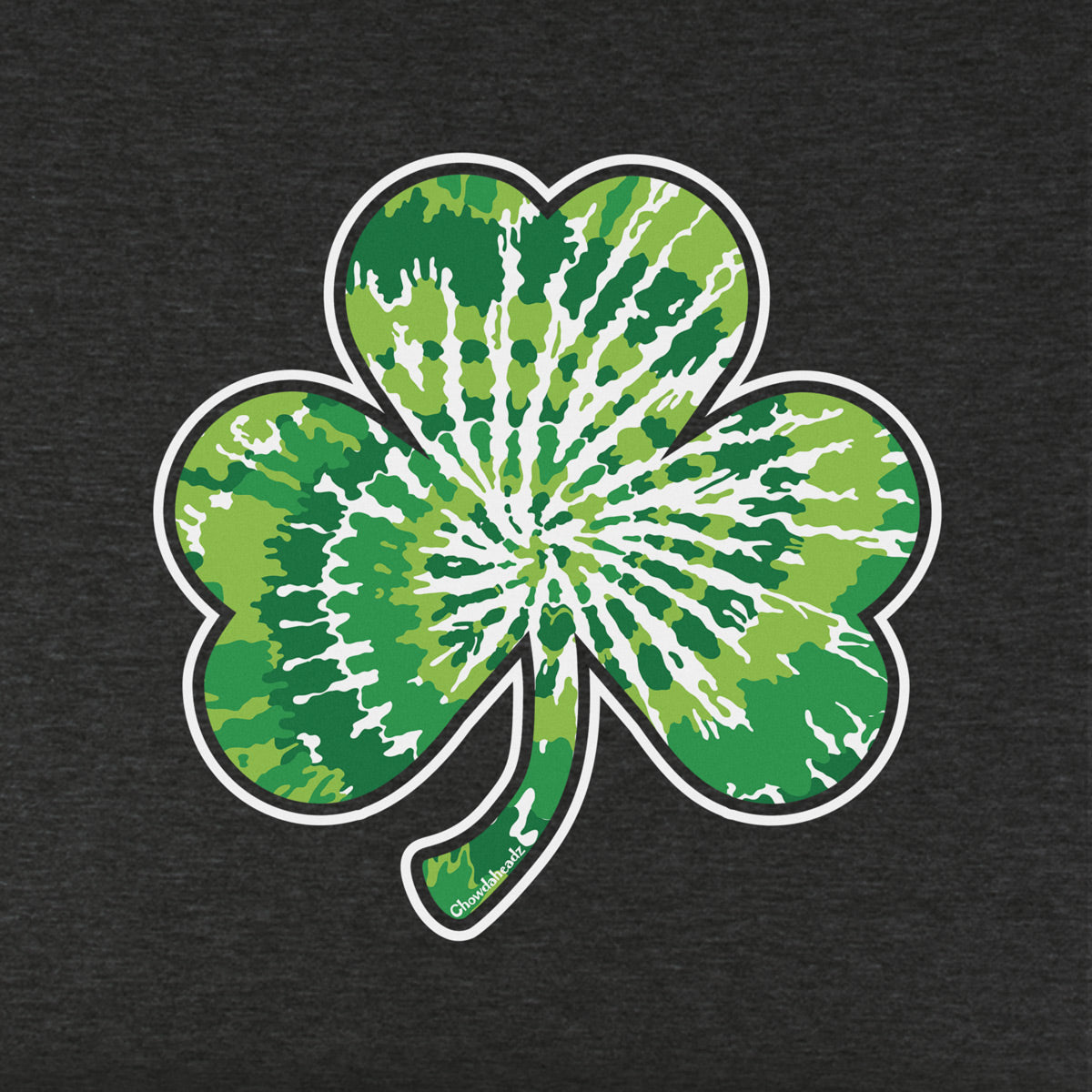 Shamrock Tie Dye T-Shirt Style001
