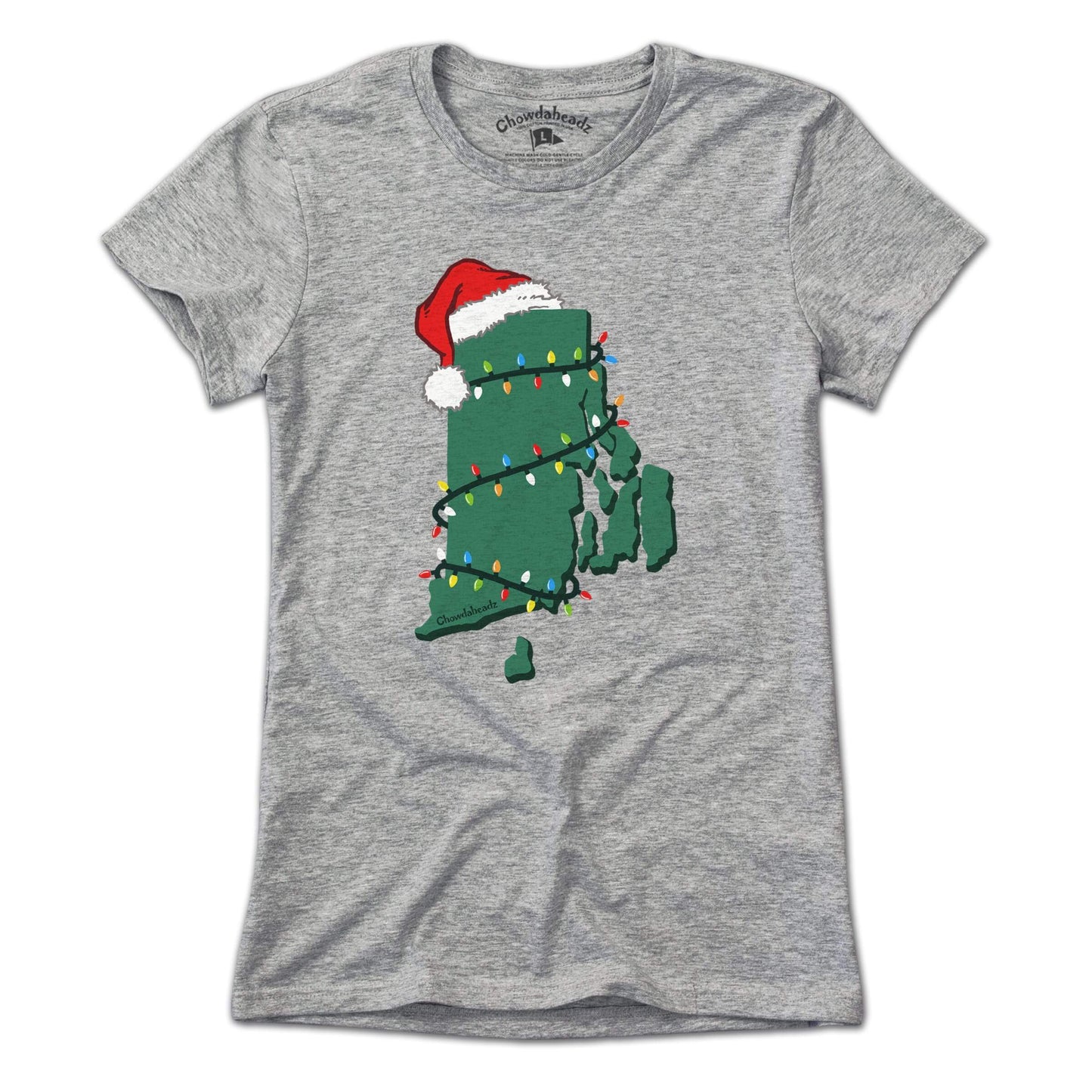 Santa Hat Rhode Island T-Shirt