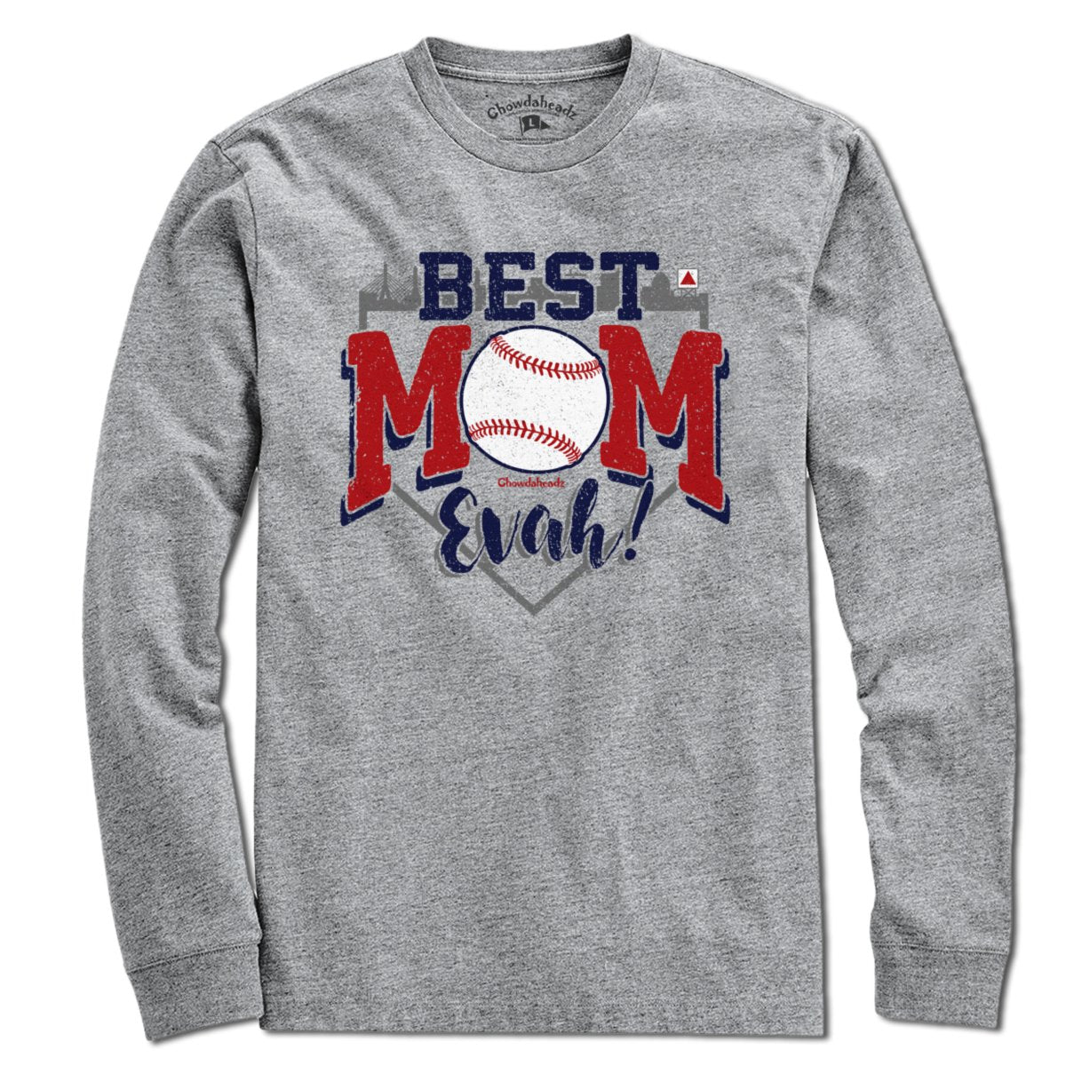 Best Mom Evah Baseball T-Shirt