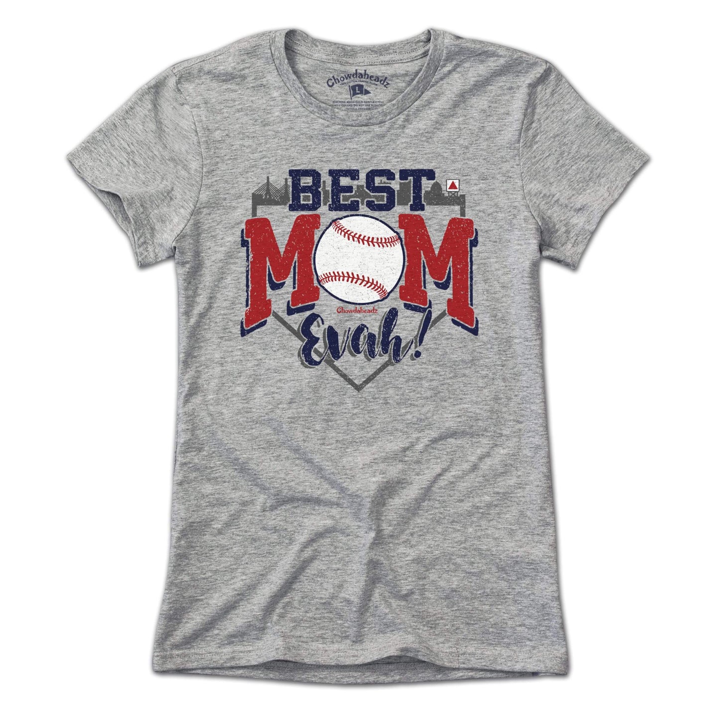 Best Mom Evah Baseball T-Shirt