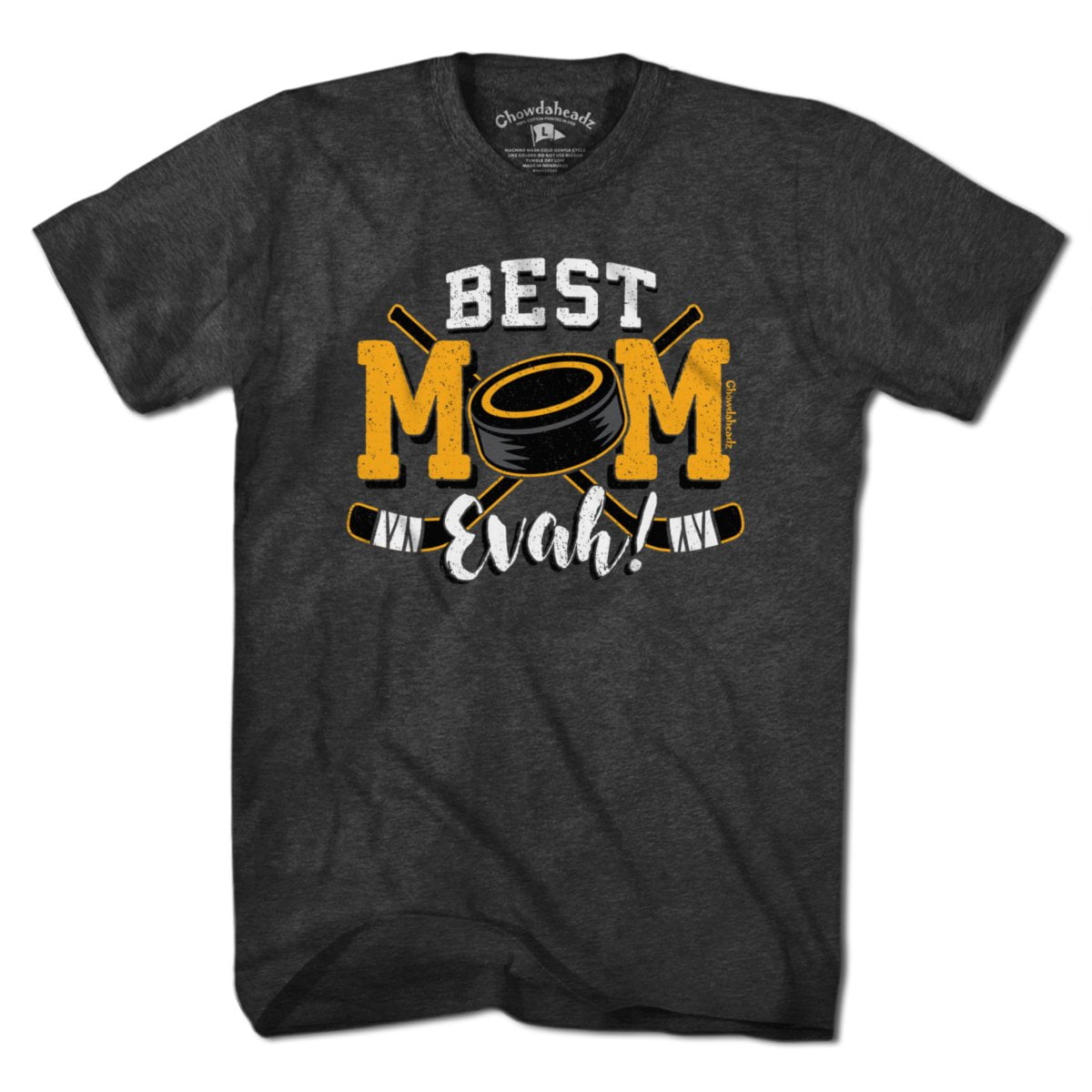 Best Mom Evah Hockey T-Shirt