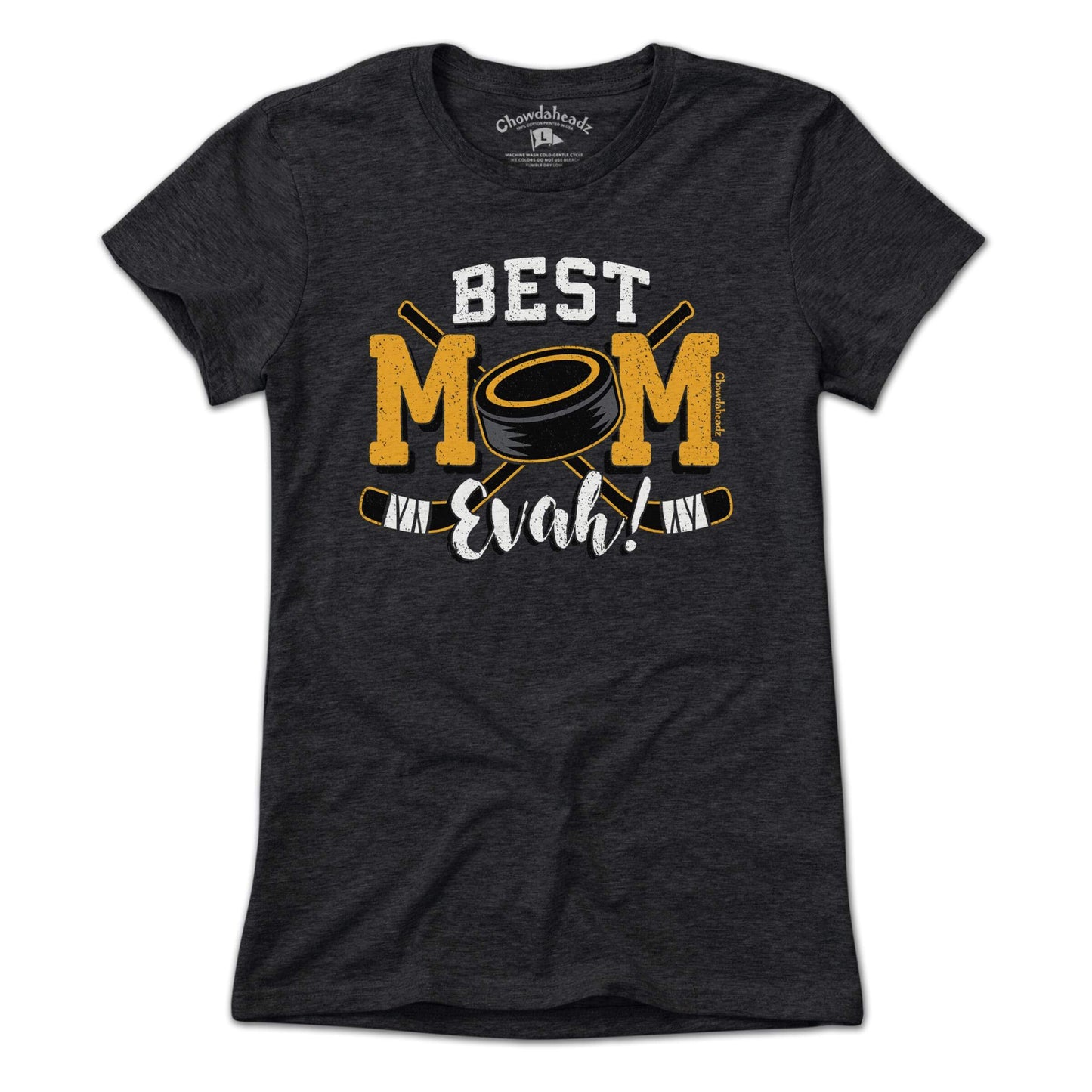 Best Mom Evah Hockey T-Shirt