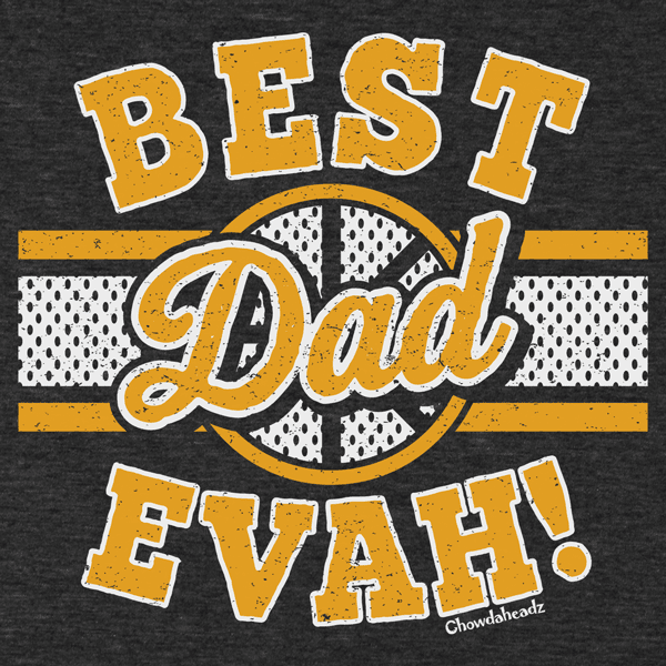 Best Dad Evah Hockey T-Shirt