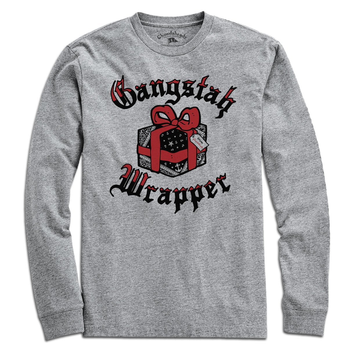 Gangstah Wrapper Holiday T-Shirt