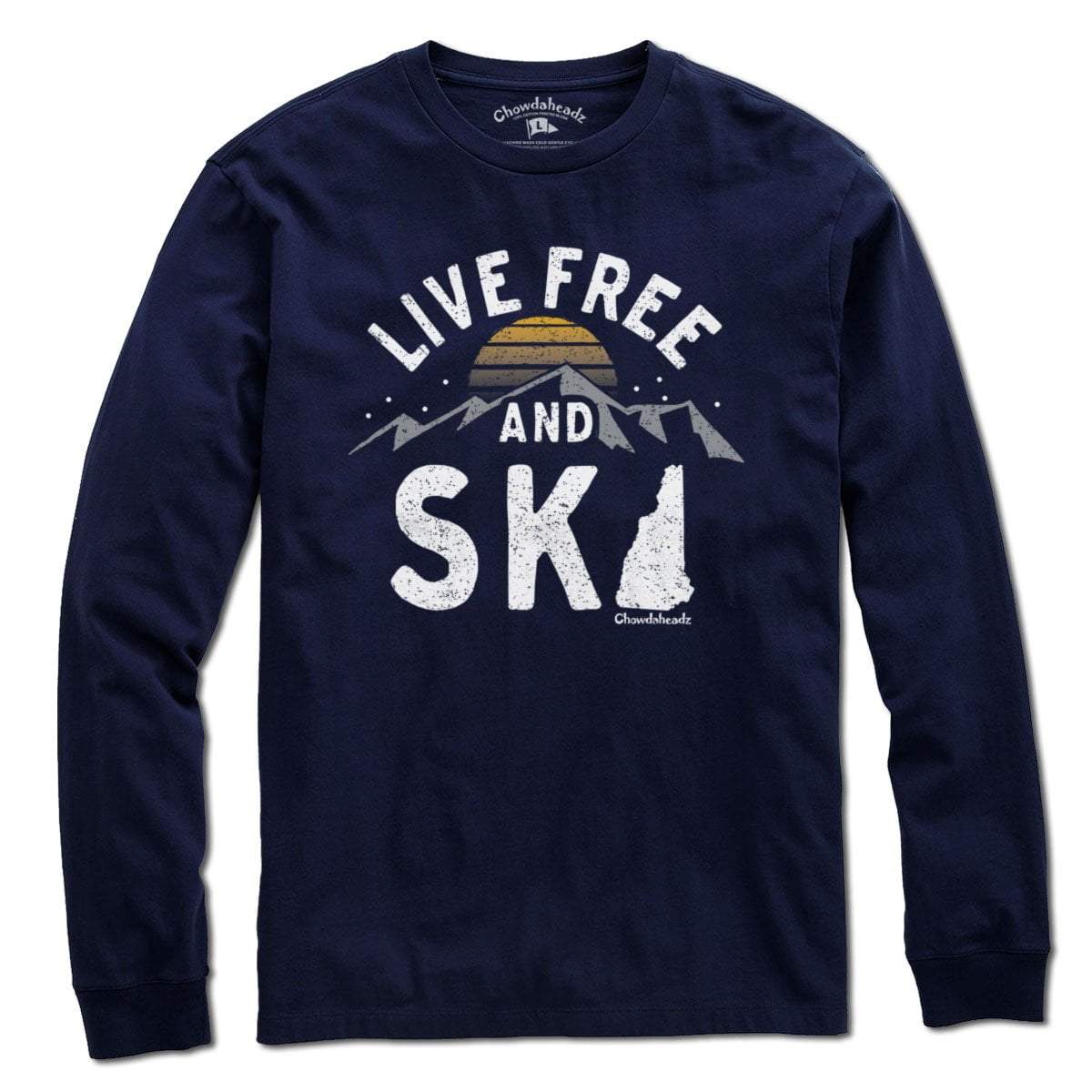Live Free and Ski New Hampshire T-Shirt