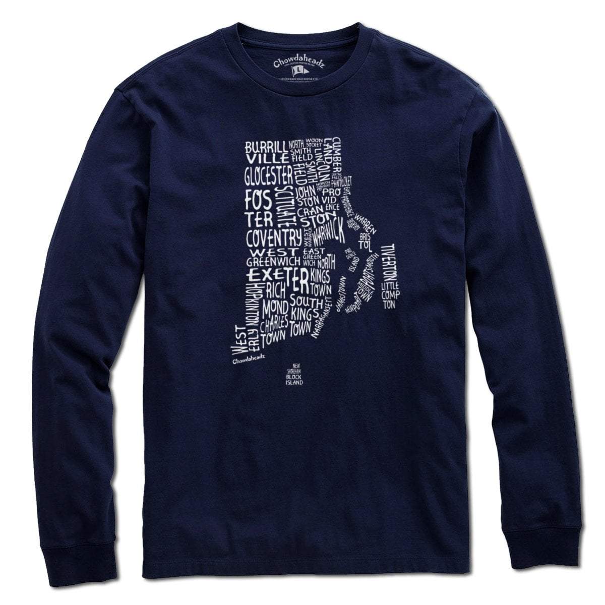 Rhode Island Cities & Towns T-Shirt