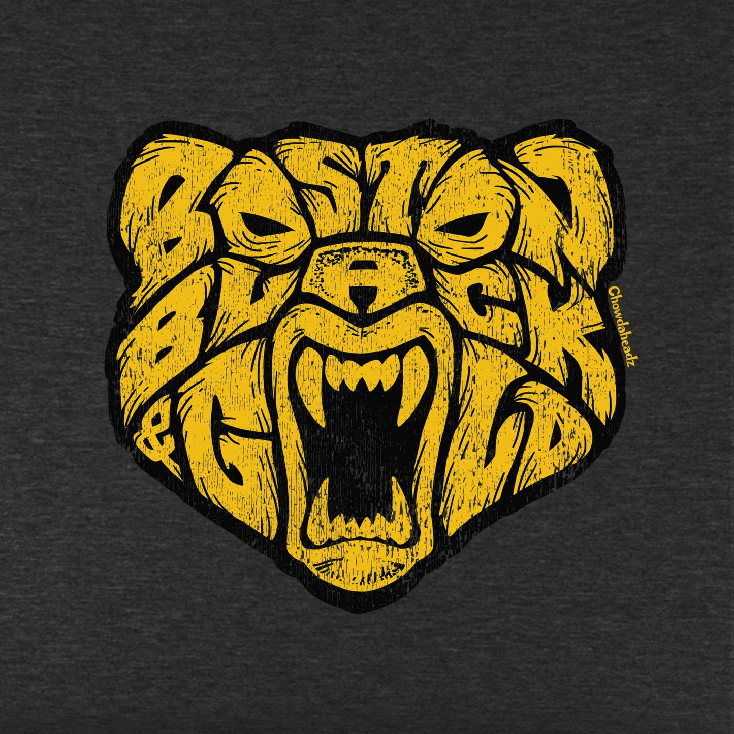 Boston Black & Gold Bear Youth T-Shirt