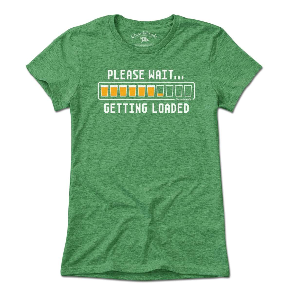 Please Wait Getting Loaded Progress Bar T-Shirt