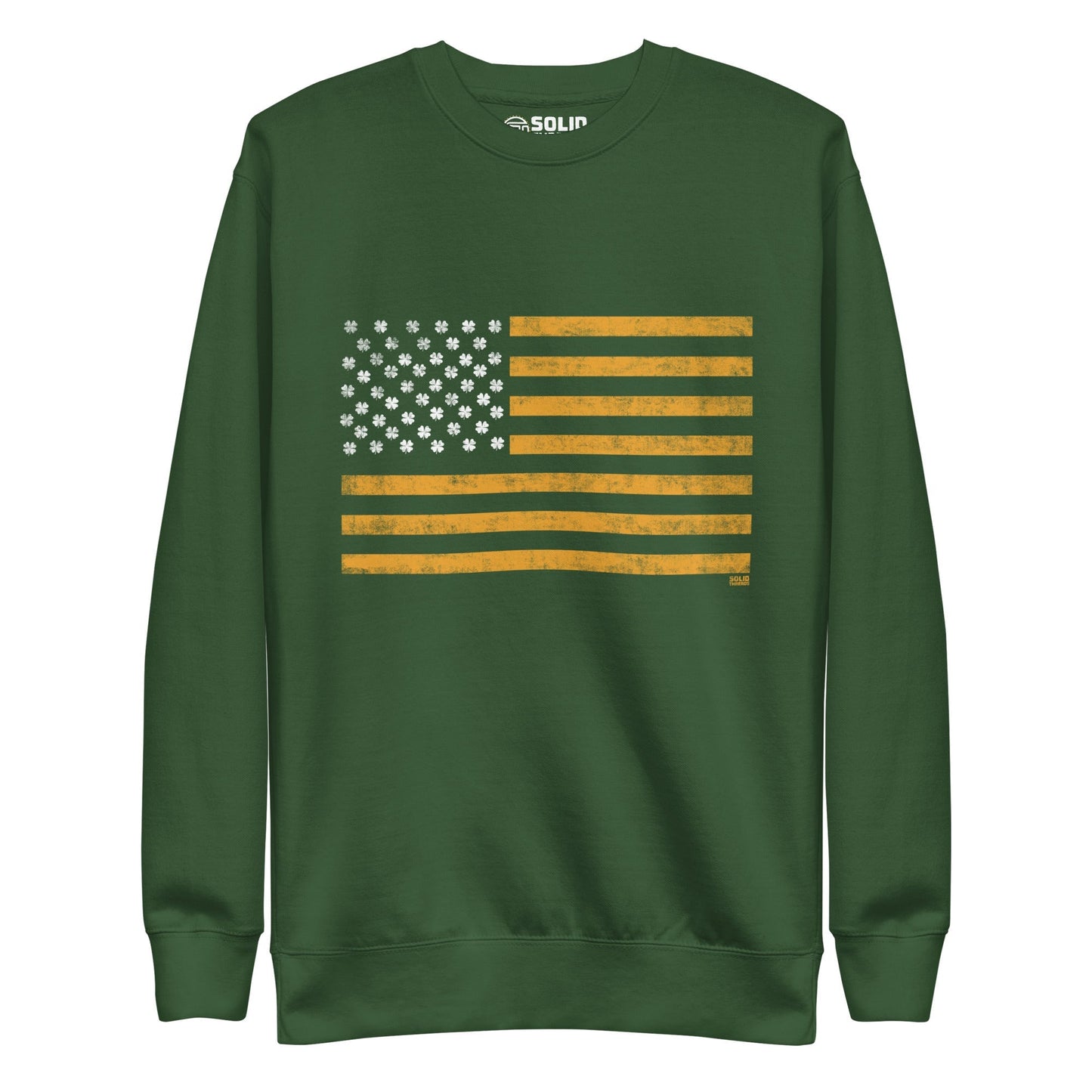 Unisex Irish American Classic Fleece Sweatshirt