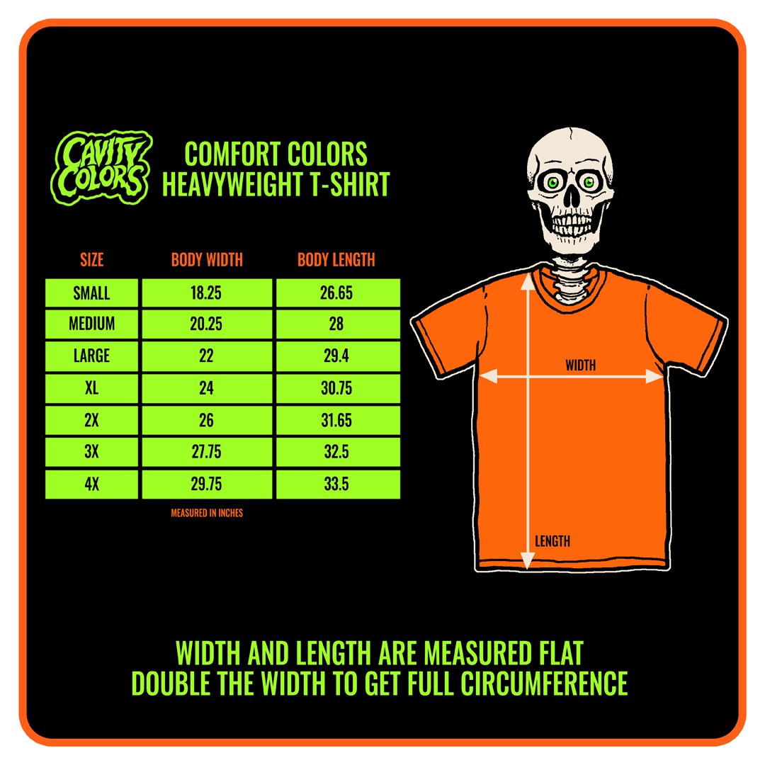ALIEN CLASSIC - T-SHIRT - GLOW IN THE DARK (COMFORT COLORS)