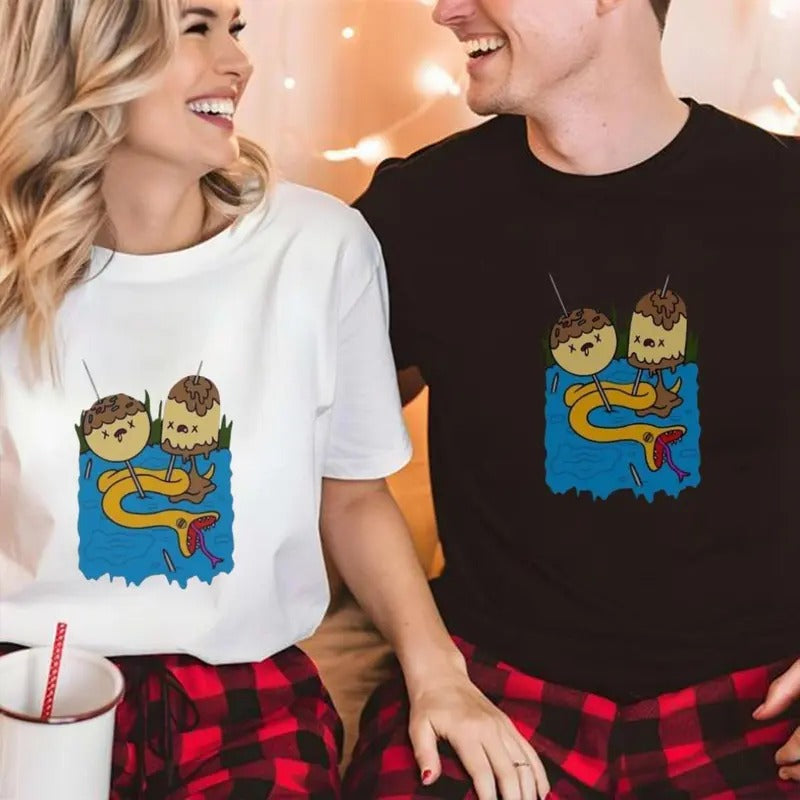 Cartoon Princess Bubblegum Rock Adventure Time T-Shirt Casual Classic Cotton Fabric, Easy to Wear, Just Throw It On, Vintage