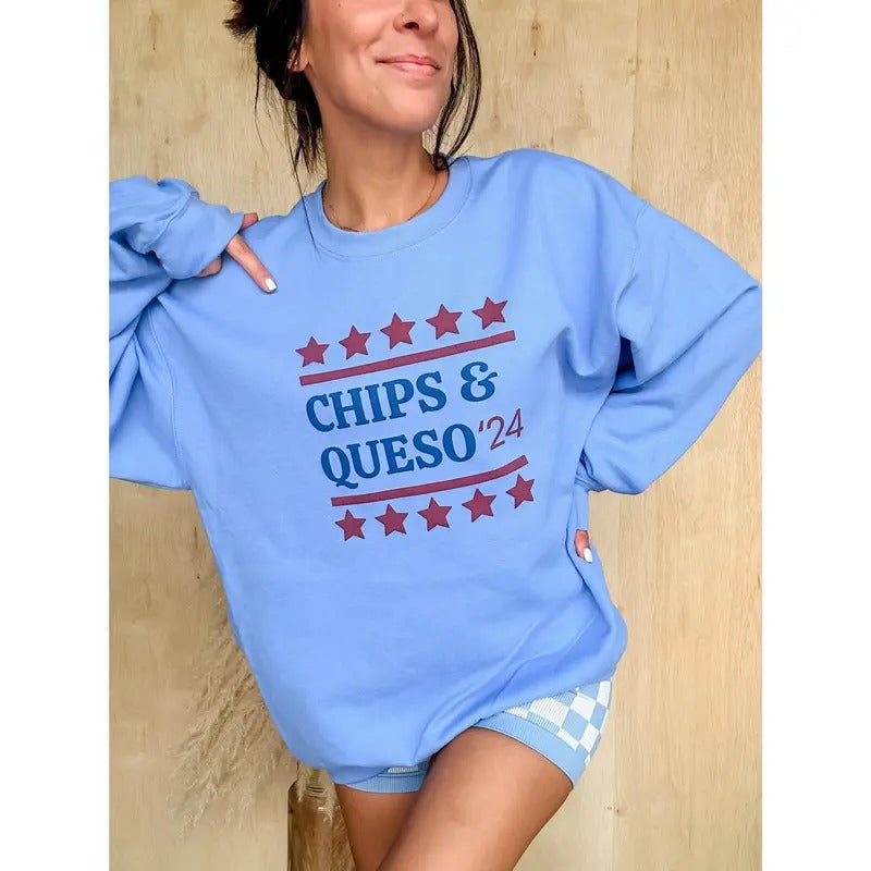 Chips & Queso Graphic Pullover