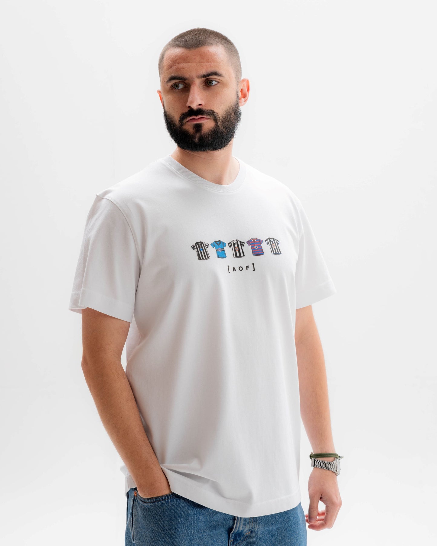 Toon Printed Classics White Tee