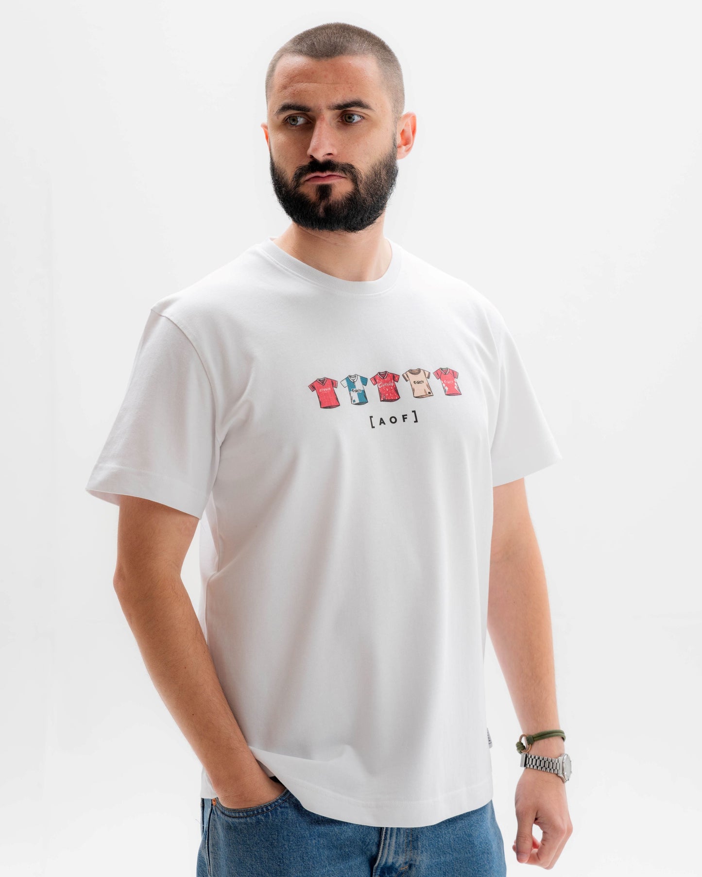 LFC Printed Classics White Tee