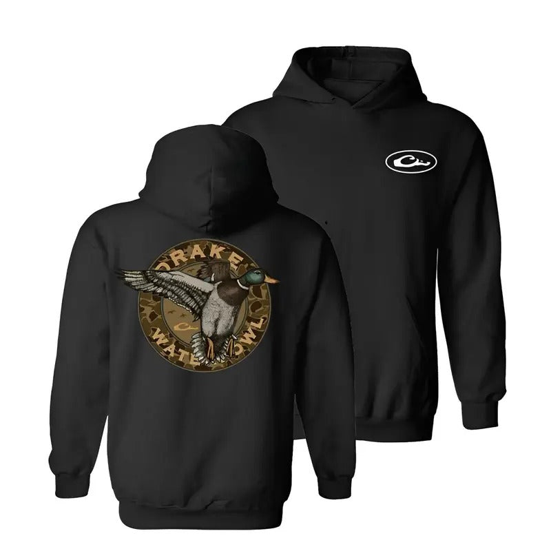 Drake Waterfowl Camo Country Duck Hunt Unisex Hoodie - Sweatshirt - Tee unisex hoodie