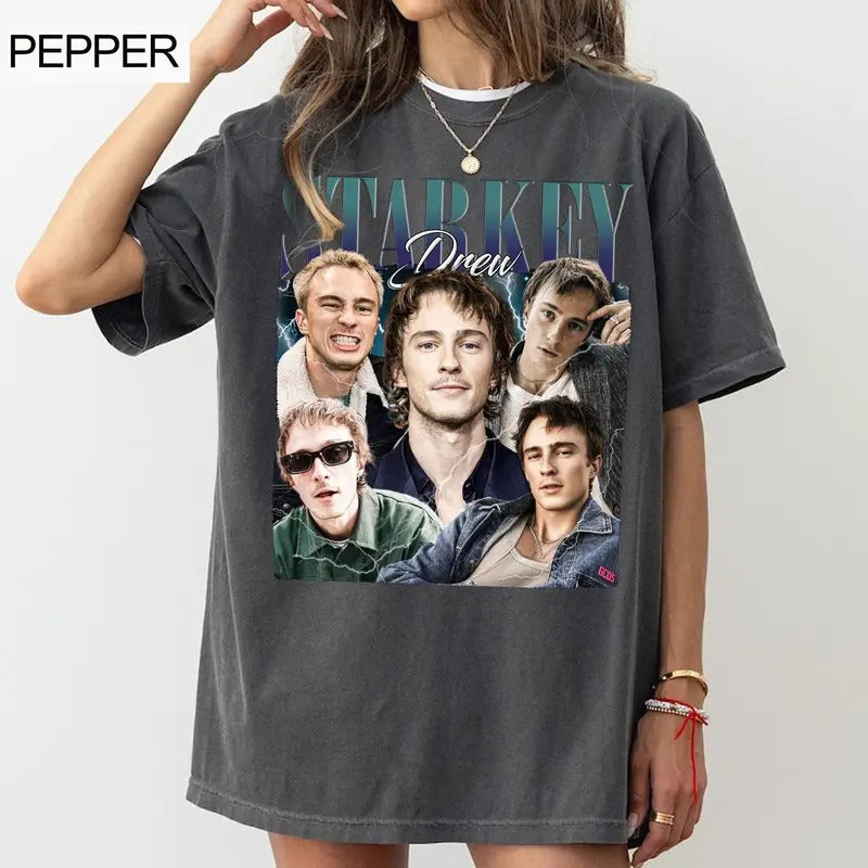 Drew Starkey T-Shirt, Gift For Woman and Man Unisex T-Shirt