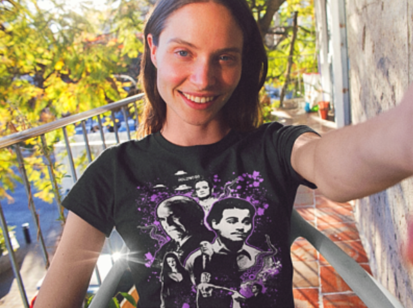 Ed Wood T-Shirt artwork by Jared Swart inspired by the 1994 Tim Burton movie