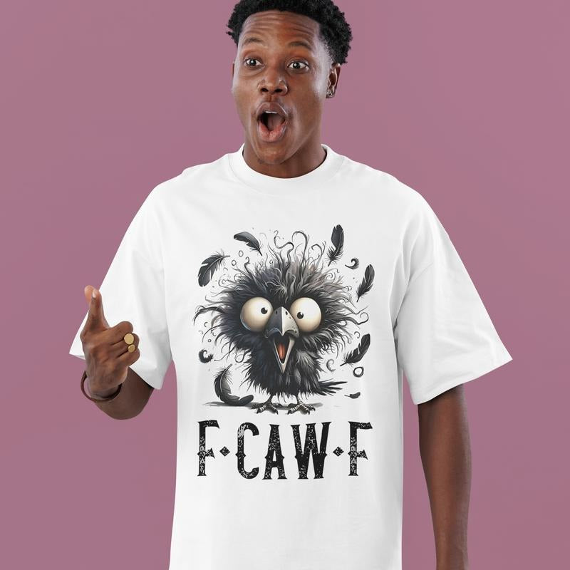 Fcawf Crow Shirt, Funny Crow Hoodie, Fcawf Halloween Tee