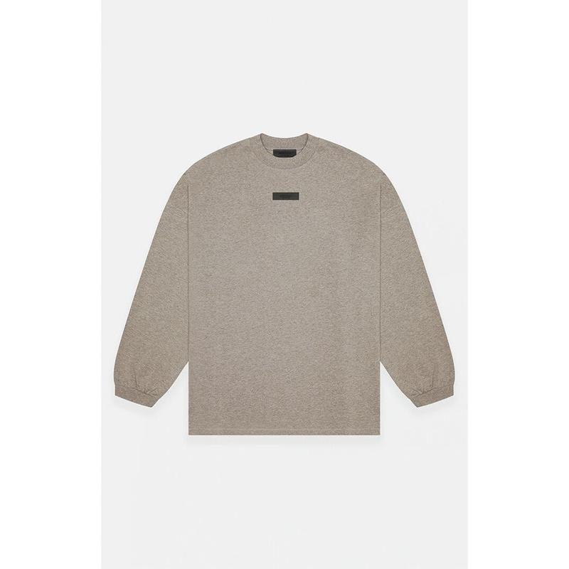 Fear of God Essentials Men's Heather Grey Long Sleeve T-Shirtstyle{n002}2