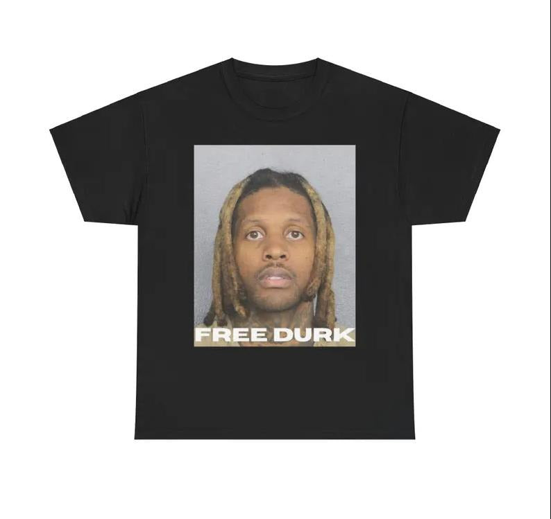 Free Lil Durk Mugshot Shirt - Free Lil Durk Tee