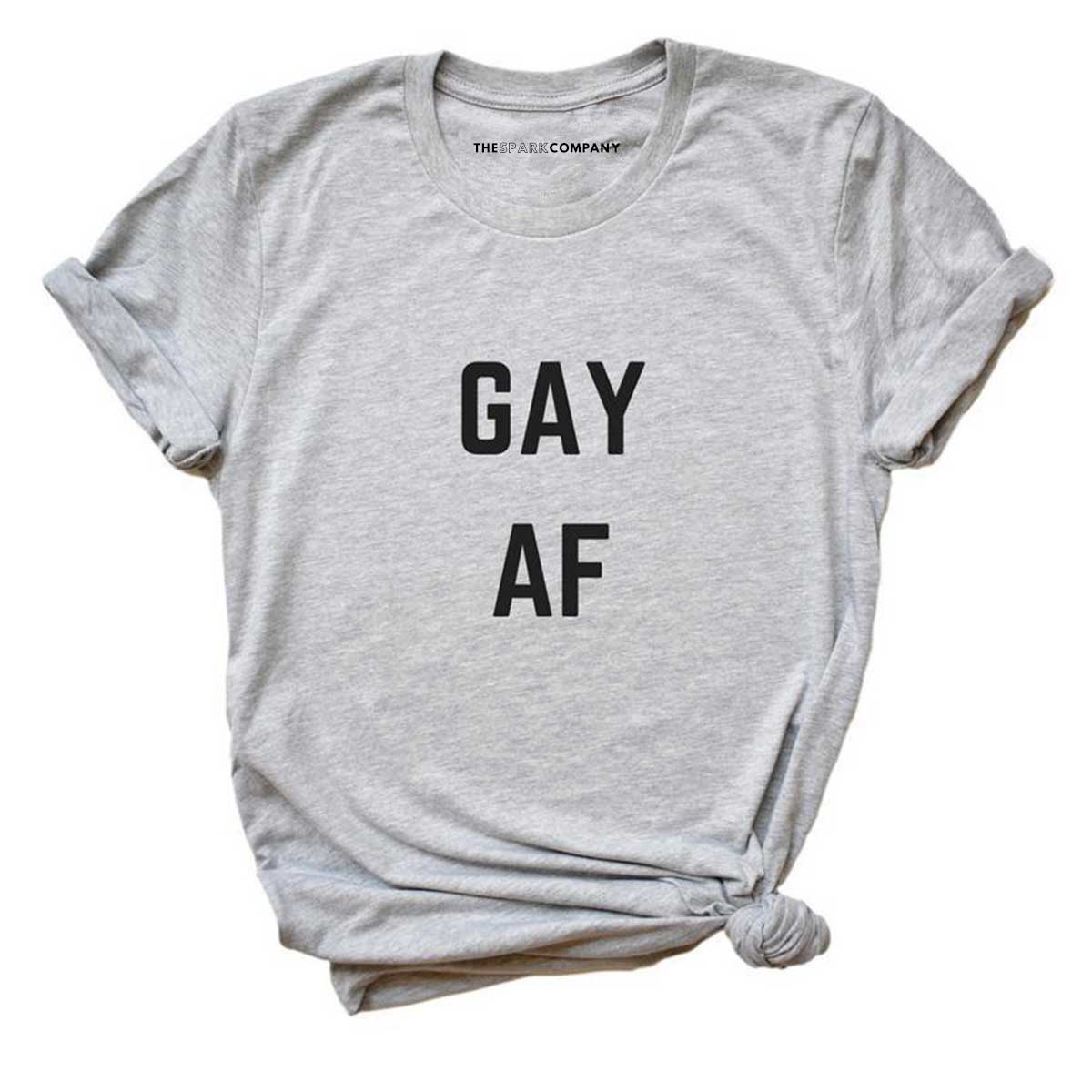 Gay AF T-Shirt Style001