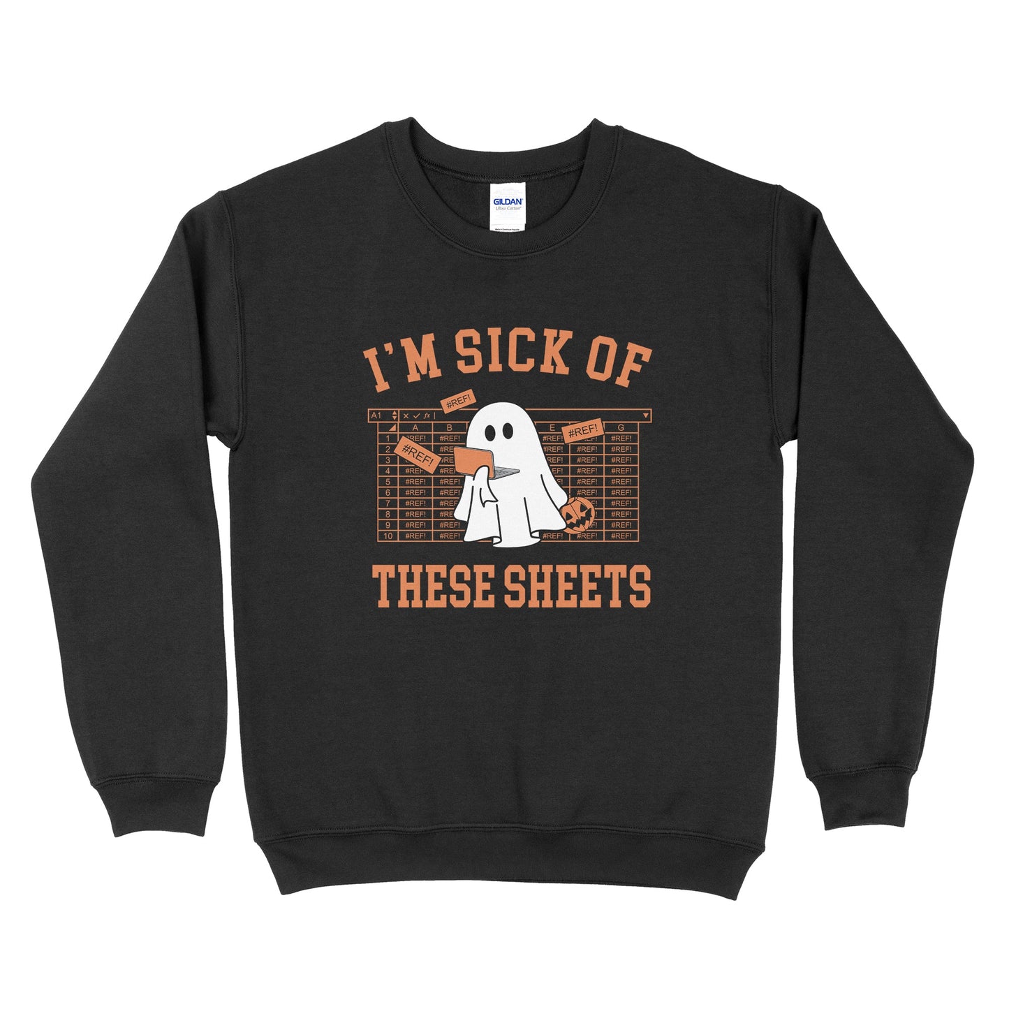 I'm Sick Of These Sheets Halloween Edition Sweatshirt