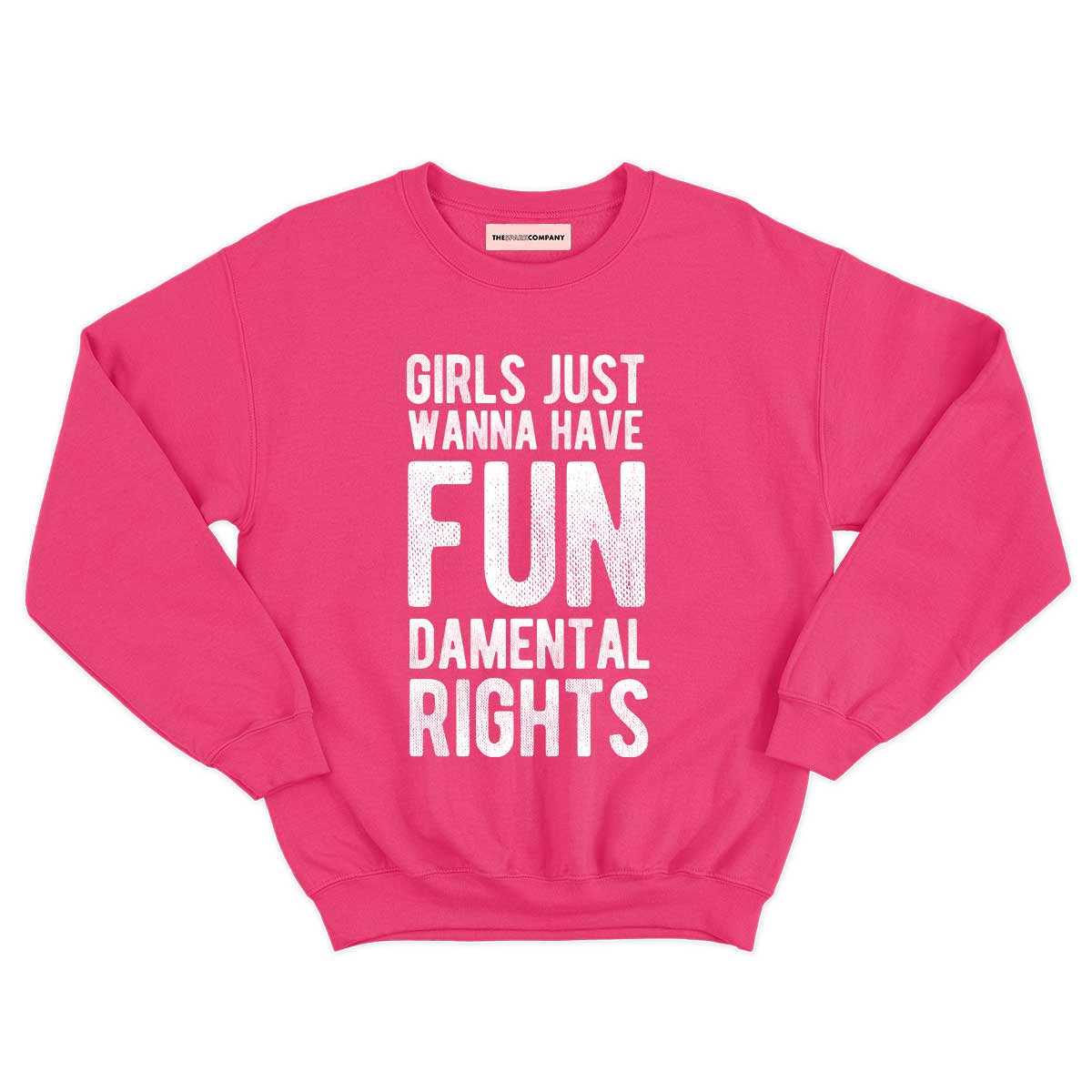 Girls Just Wanna Have Fundamental Rights Kids Sweatshirt