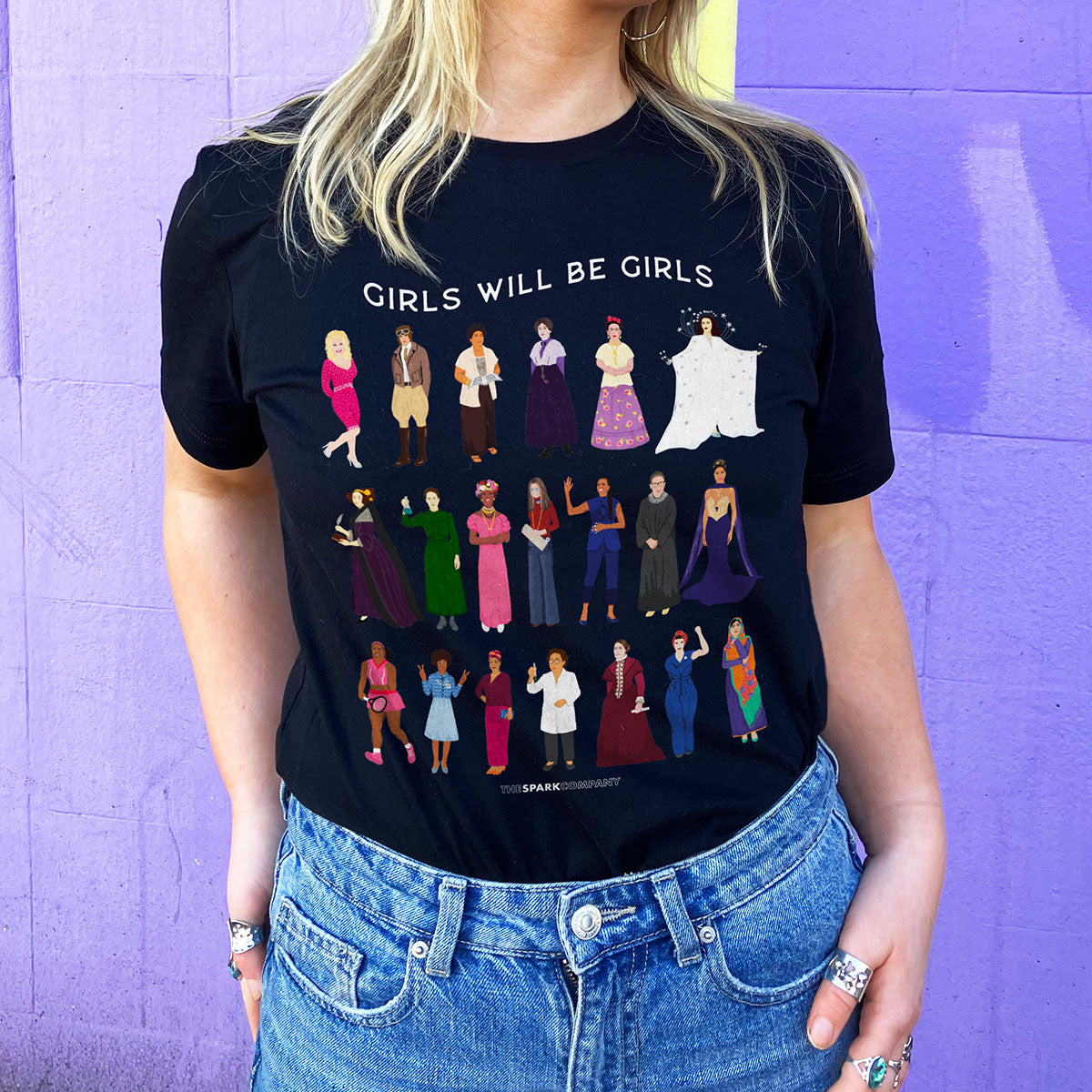 Girls Will Be Girls: Iconic Women T-Shirt