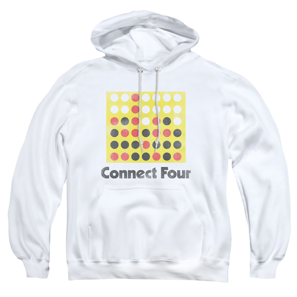 Connect Four Classic Logo Distressed - Pullover Hoodie