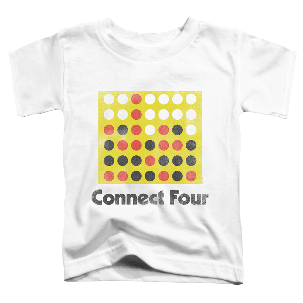 Connect Four Classic Logo Distressed - Toddler T-Shirt