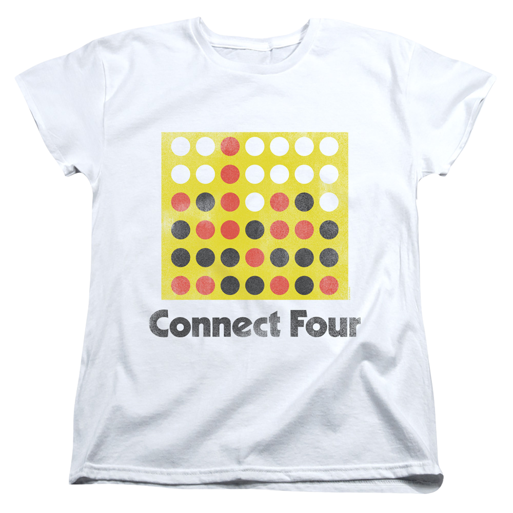 Connect Four Classic Logo Distressed - Women's T-Shirt