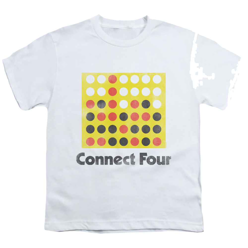 Connect Four Classic Logo Distressed - Youth T-Shirt