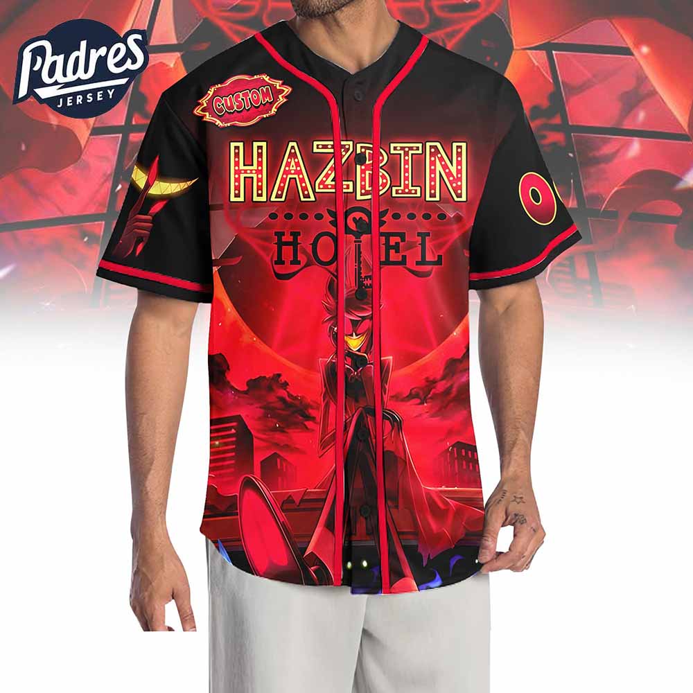 Hazbin Hotel Archives Custom Baseball Jersey - Padres Jersey Oasis: Elevate Your Baseball Style Game