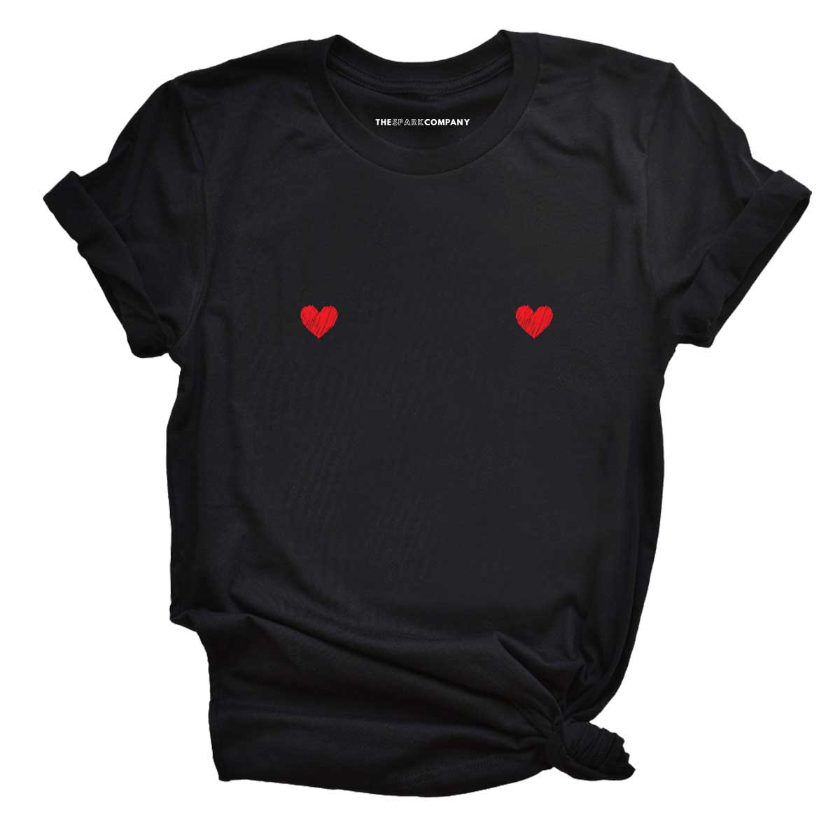 Heart Nipple T-Shirt
