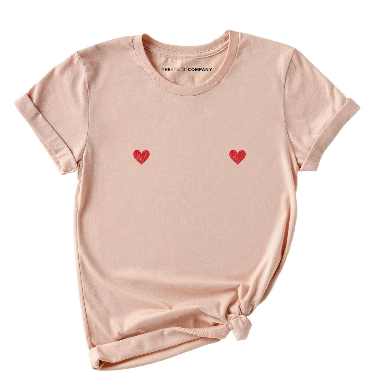 Heart Nipple T-Shirt