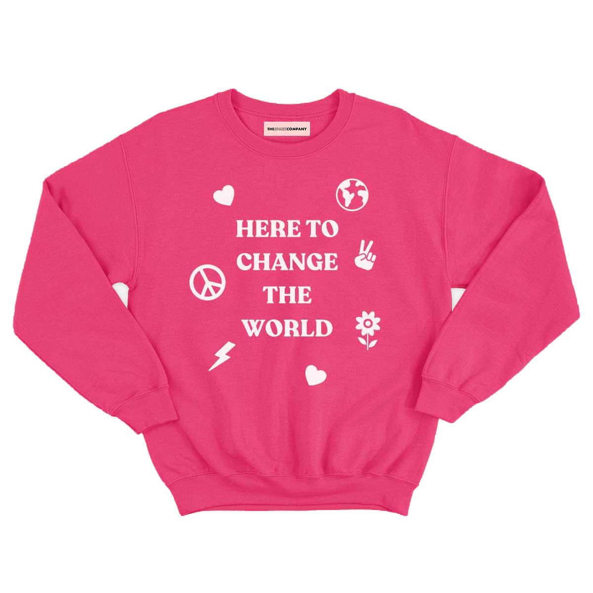 Here To Change The World Kids Sweatshirt