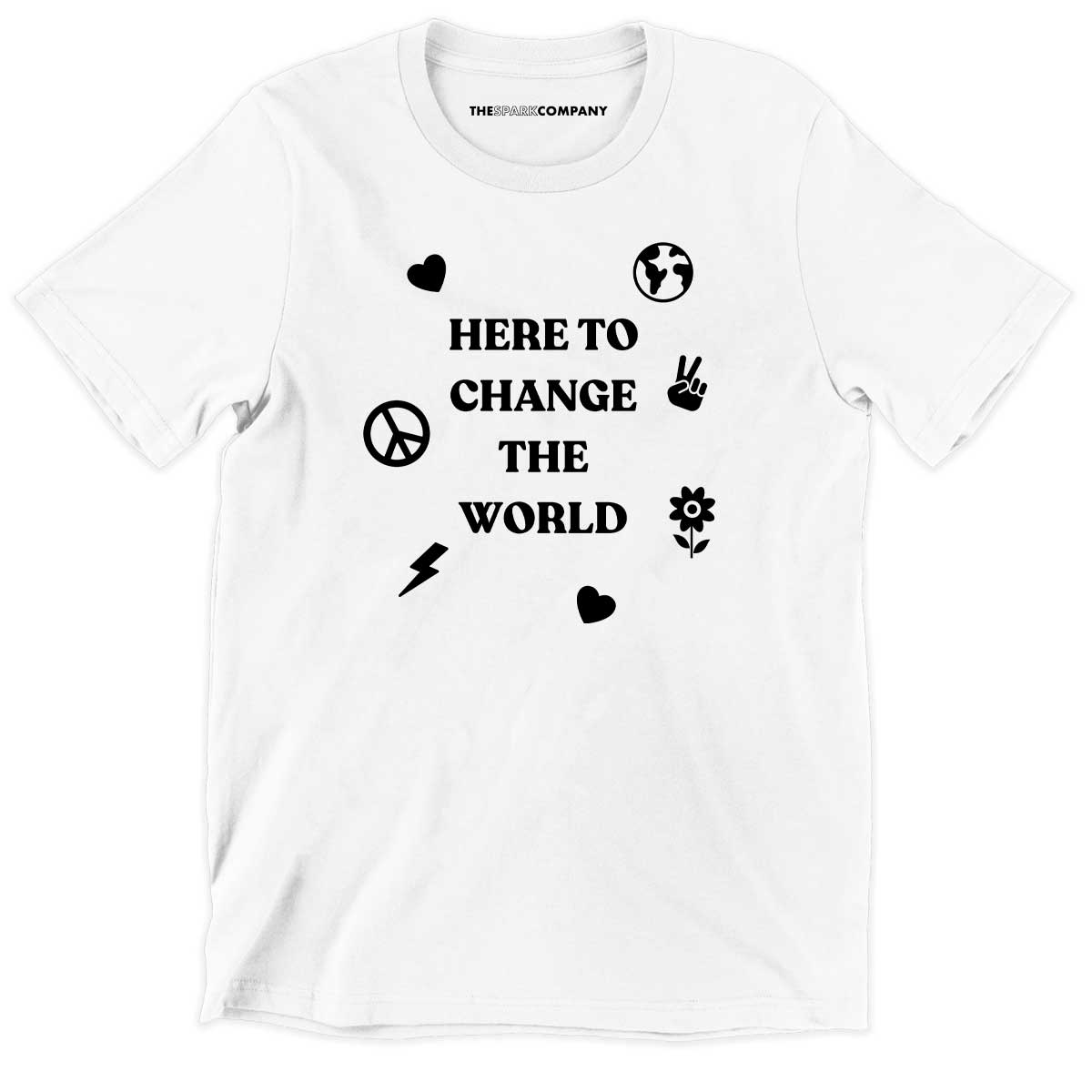 Here To Change The World Kids T-Shirt