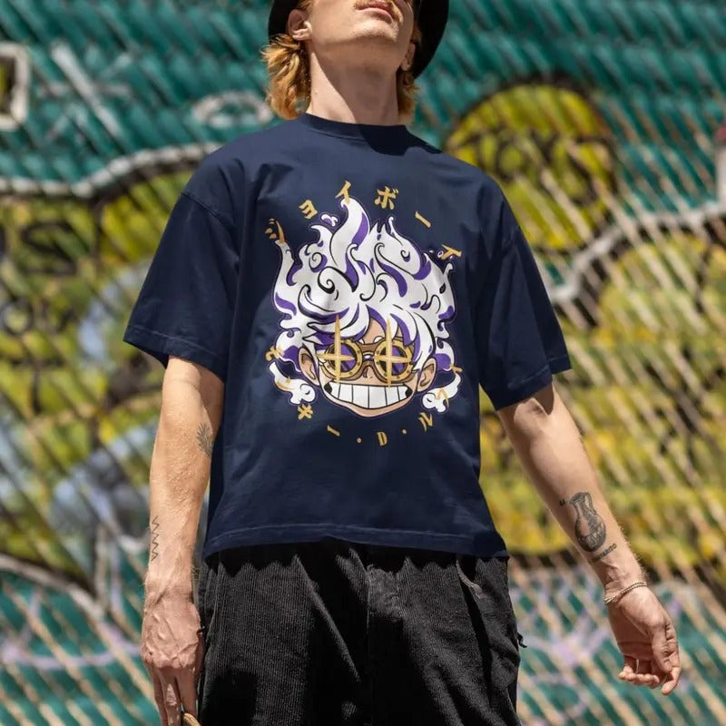 Heroic Battle Form Unisex T-shirt - Anime Manga Apparel, Gear Fourth Art, Otaku Gift Fashion, Japanese Classic Style